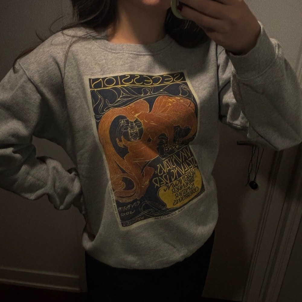 Immersive KLIMT Revolution Graphic Sweater